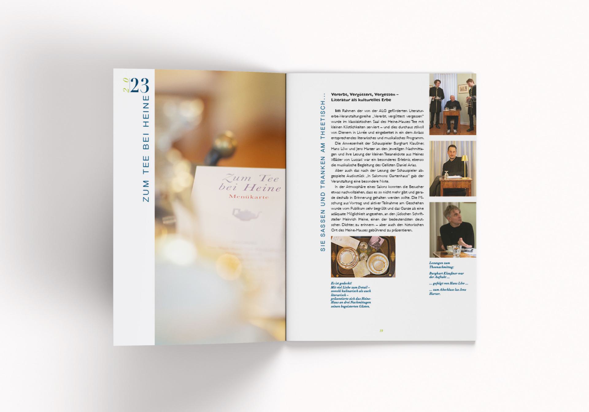 Jahresbericht 2023 Heine Haus Hamburg Jahresbericht 2023