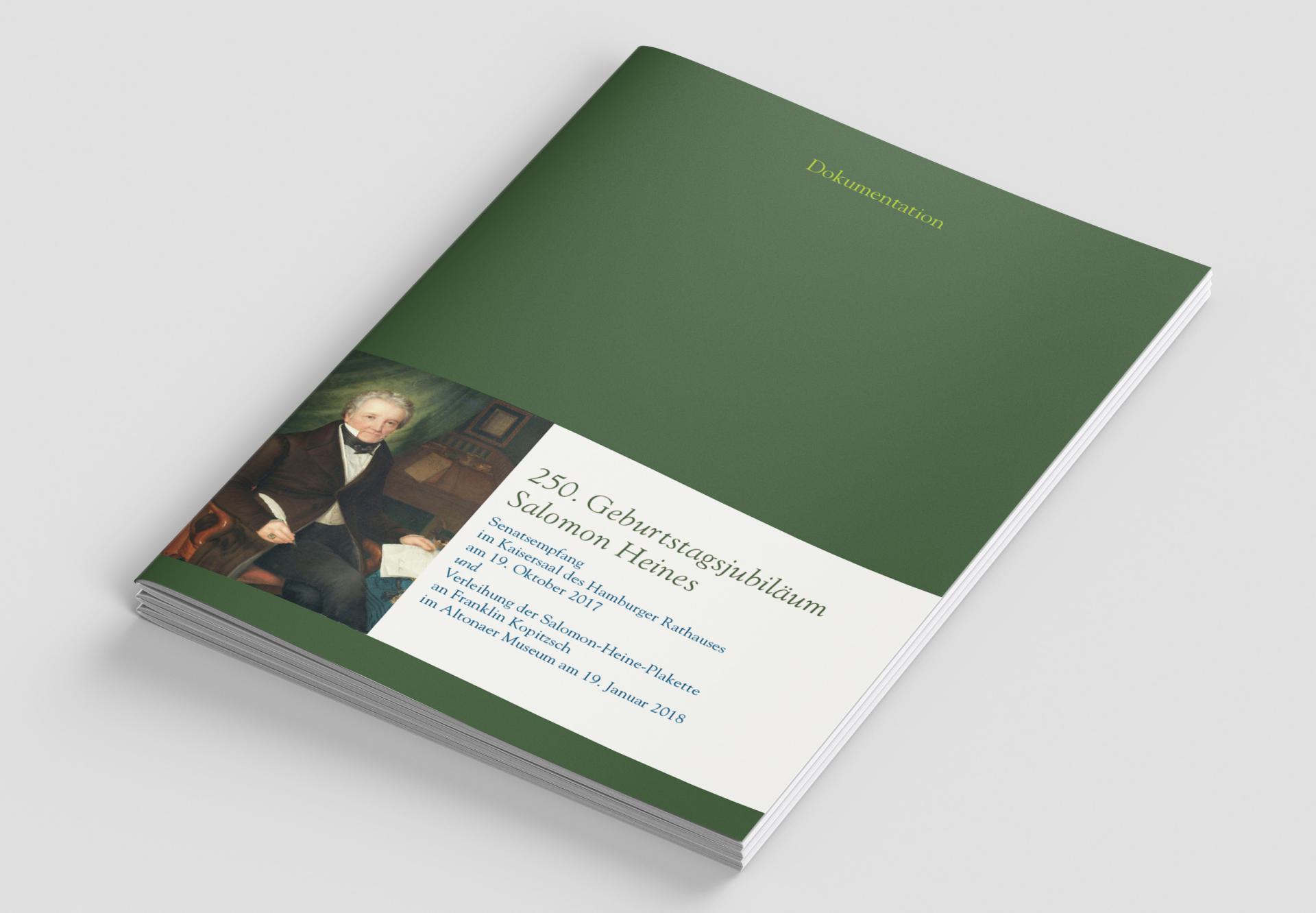 Cover-Salomon Heine-Senatsempfang-Hamburger Rathaus Heine Haus Hamburg e. V. Senatsempfang