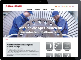 Homepage Webdesign Typo3-CMS