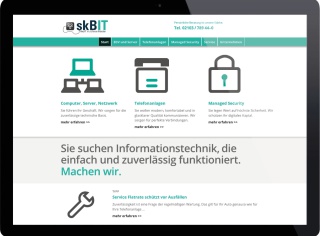 Innenseite Broschüre Broschüre zur CEBIT