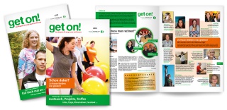 "get on" Magazin Periodikum Magazin "get on"