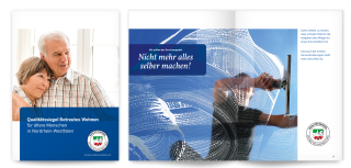 Broschüre "Qualitätssiegel" Broschüre Betreutes Wohnen für ältere Menschen
