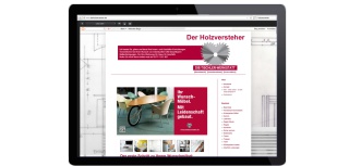 Homepage Website als Blog